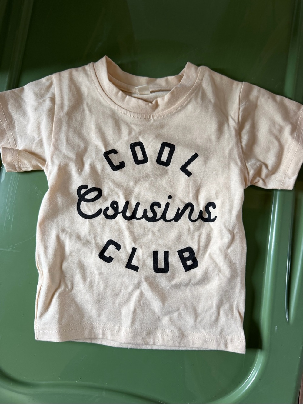 Cool Cousins Club Kids T‑Shirt in Light Cream 2T